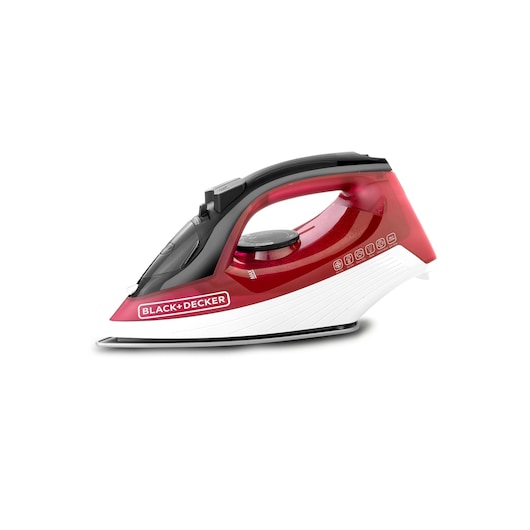 مكواة بخار بقوة 1600 واط بتقنية OPP وخاصية البخار الجاف مع منع التنقيط