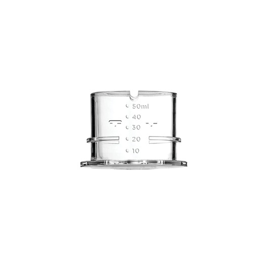 BLACKDECKER FX775 transparent measuring cup 50ml capacity front view.