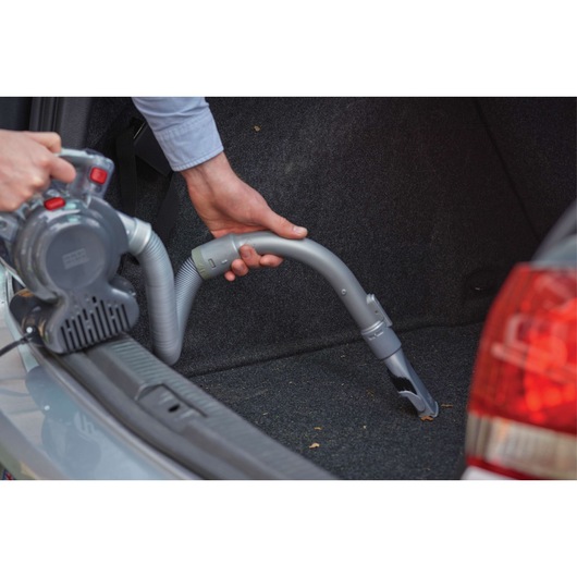 BLACKDECKER PD1200AV handheld vacuum cleaning car trunk, flexible hose, photography, PD1200AV
